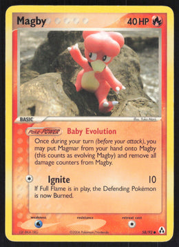 Magby #58/92 Non-Foil