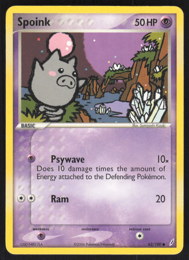 Spoink #62/100 Non-Foil
