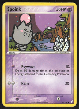 Spoink #62/100 Non-Foil