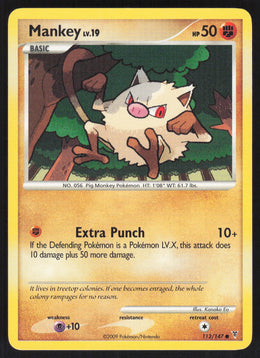 Mankey #112/147 Non-Foil