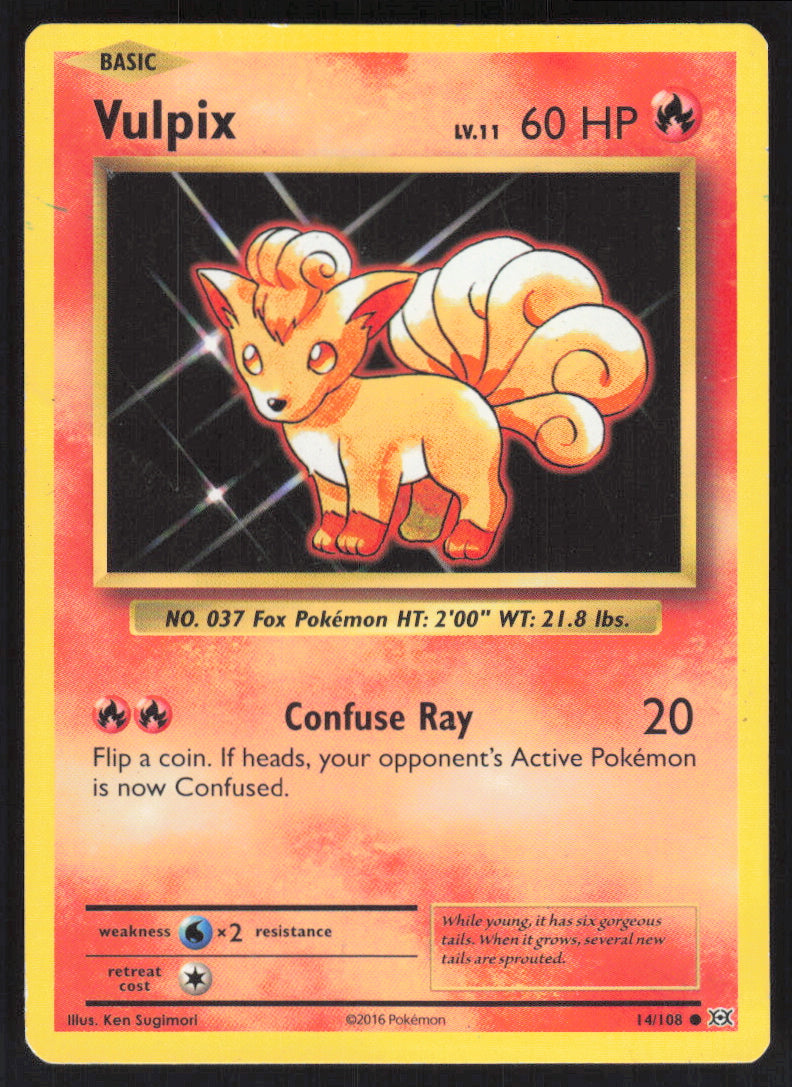 Vulpix #14/108 Non-Foil