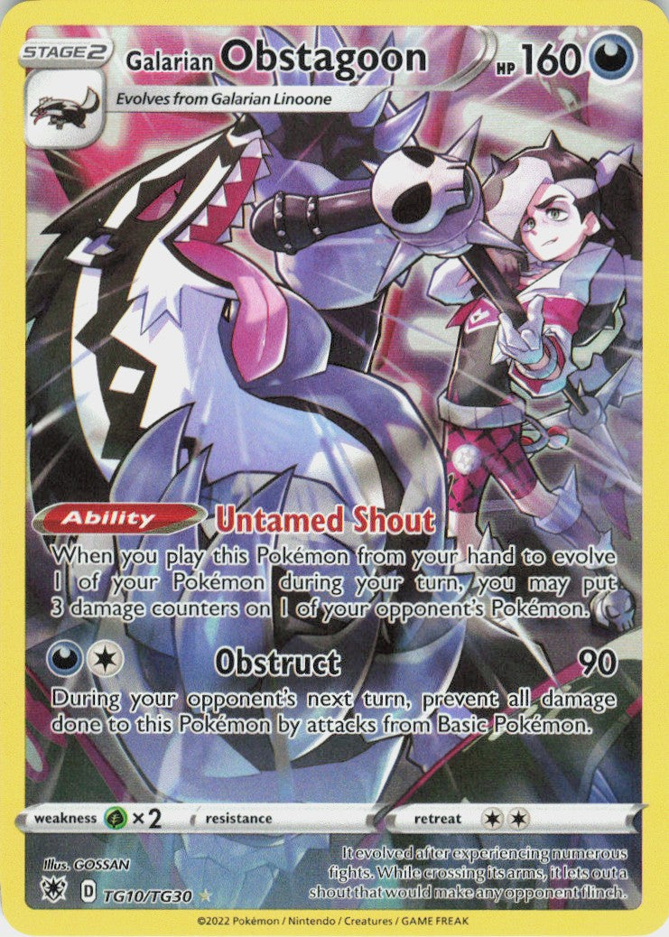 Galarian Obstagoon #TG10