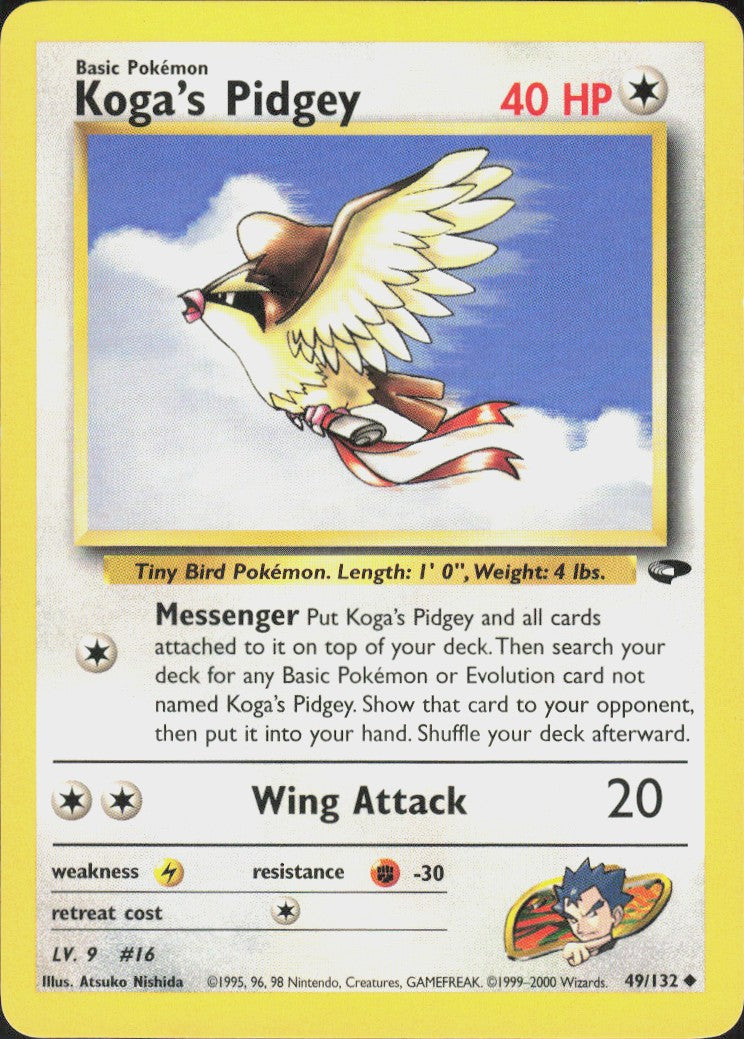 Koga's Pidgey #49