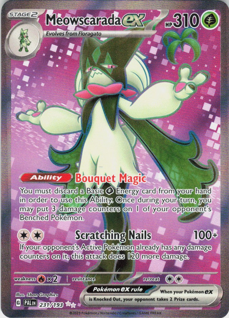 Meowscarada ex #231