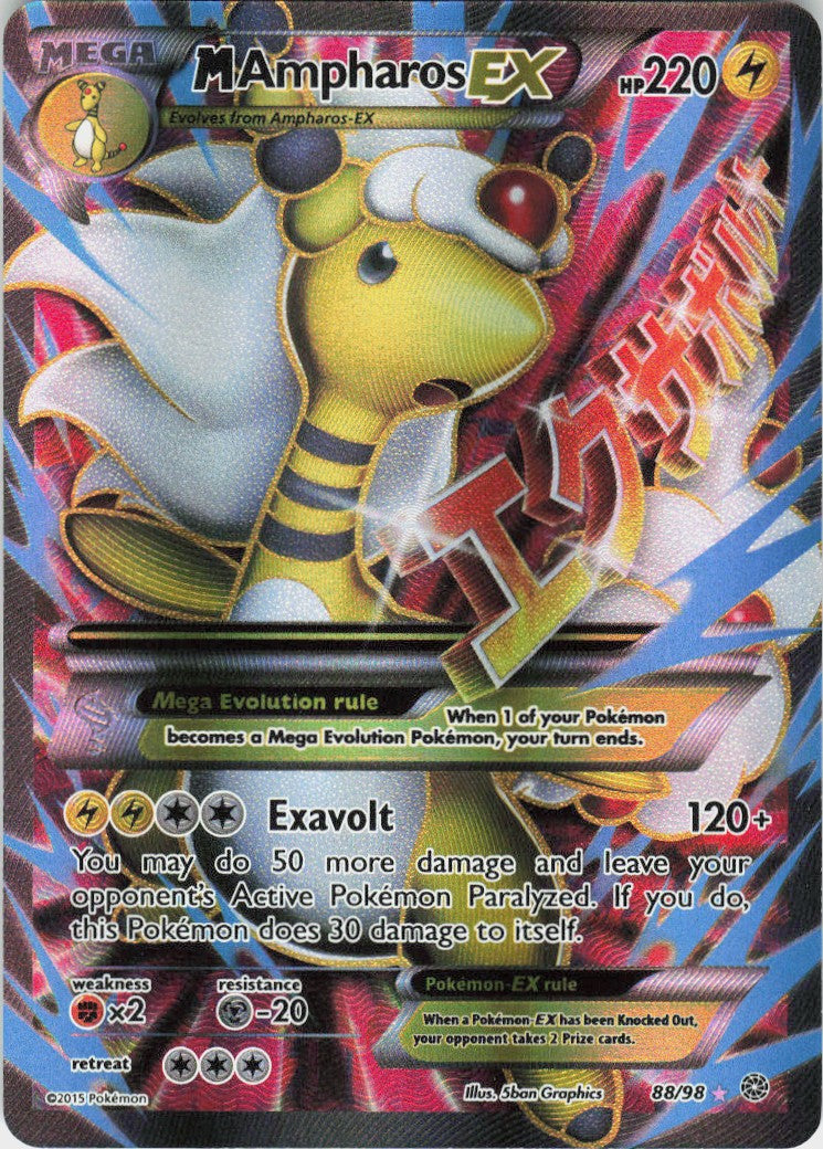 M Ampharos-EX #88