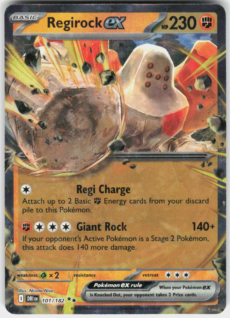 Regirock ex #101