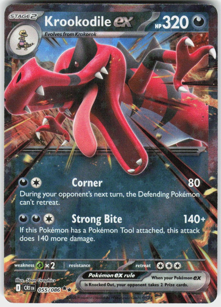Krookodile ex #55