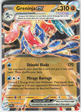 Greninja ex #106
