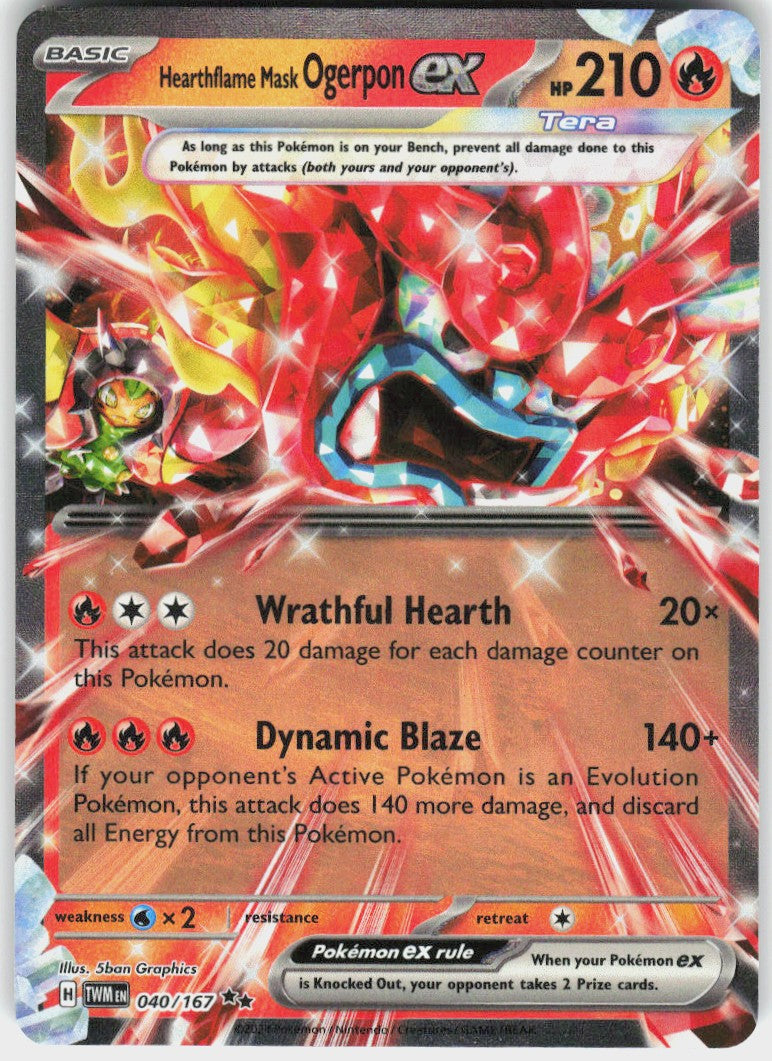 Hearthflame Mask Ogerpon ex #40
