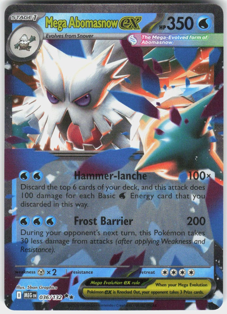 Mega Abomasnow ex #36