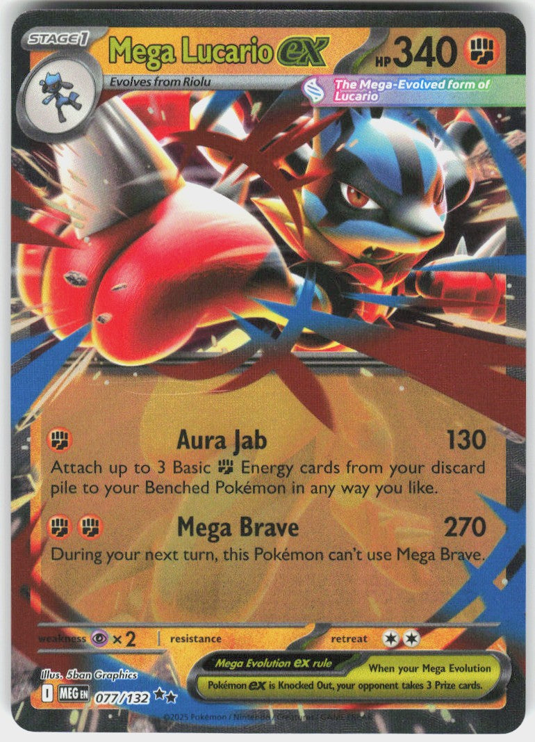 Mega Lucario ex #77