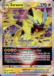 Zeraora VSTAR - SWSH Black Star Promos #SWSH265 - Near Mint - Normal