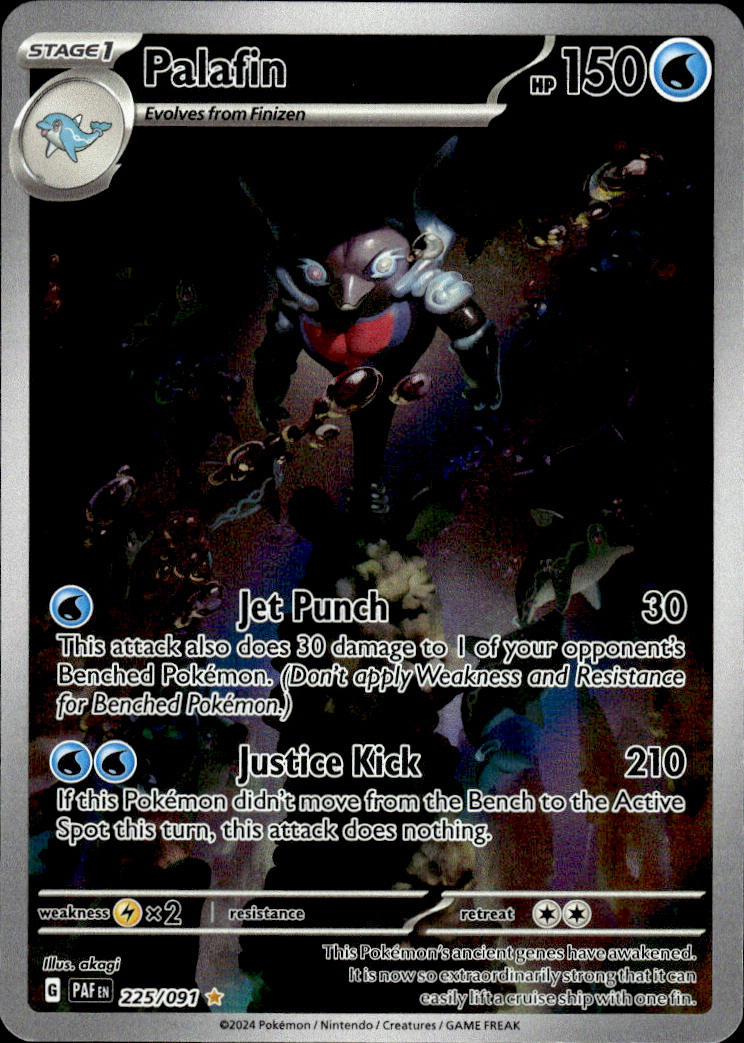 Palafin - Paldean Fates #225/91 - Near Mint - Normal