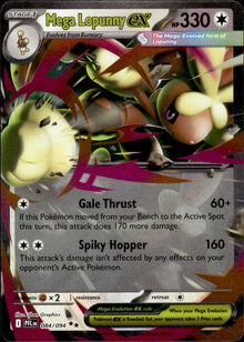 Mega Lopunny ex - Phantasmal Flames #84/94 - Near Mint - Normal