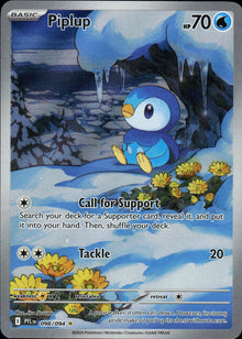 Piplup - Phantasmal Flames #98/94 - Near Mint - Normal