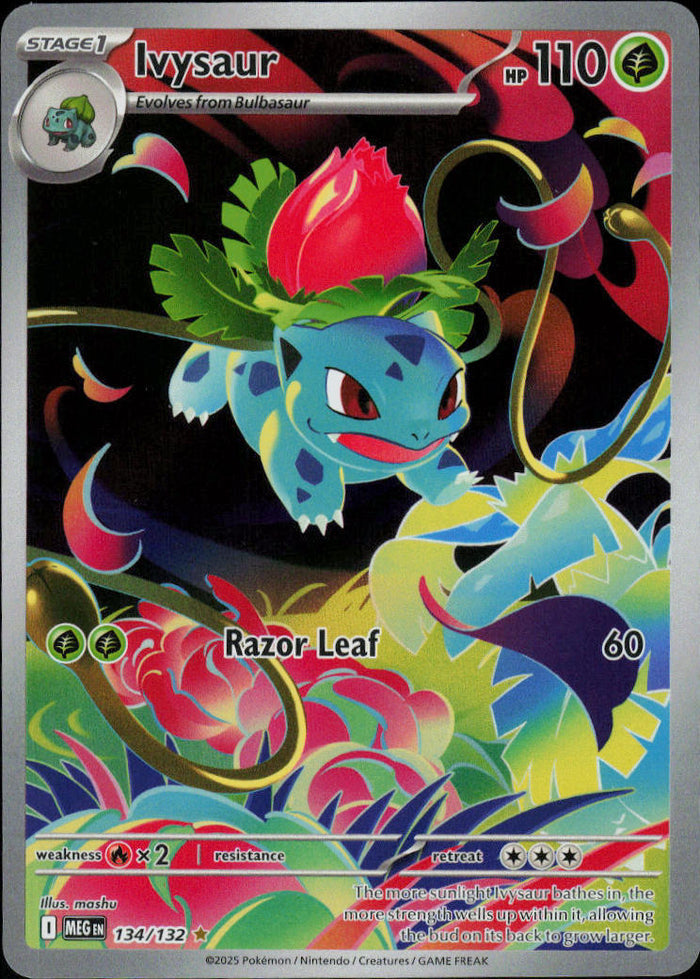 Ivysaur - Mega Evolution #134/132 - Near Mint - Normal