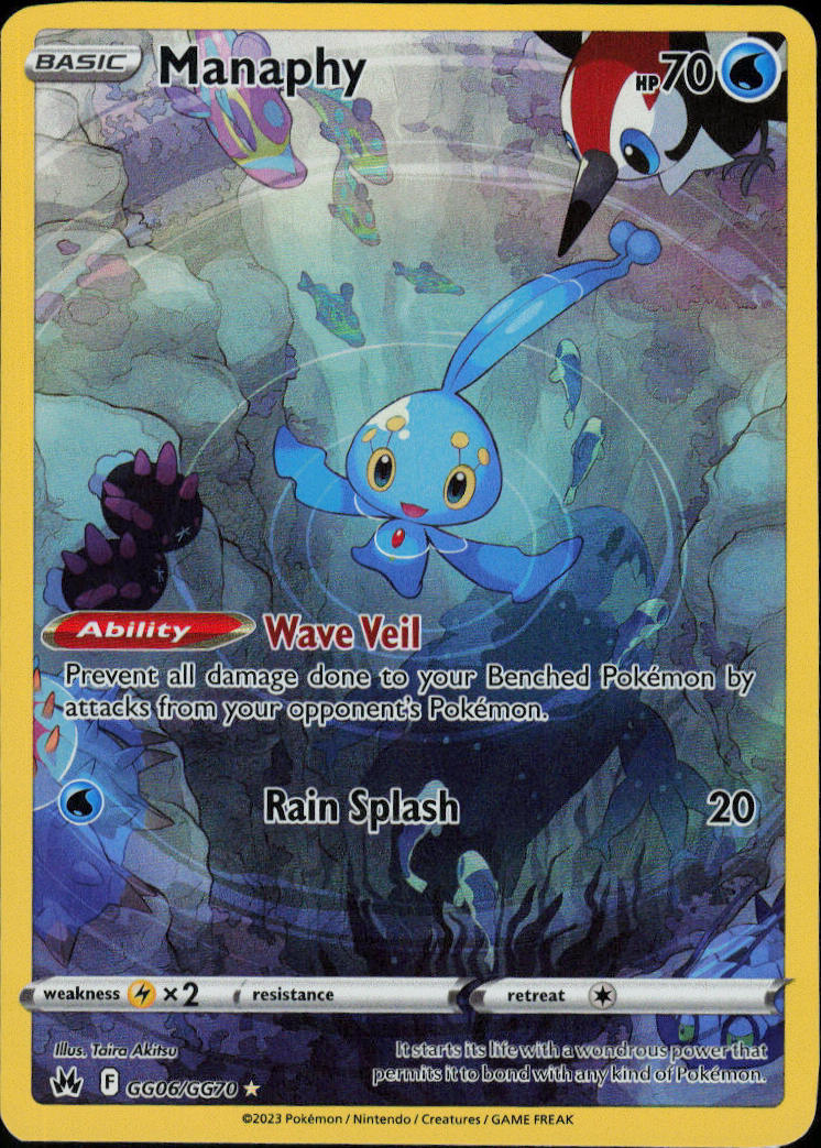 Manaphy - #GG06/70 - Near Mint - Normal