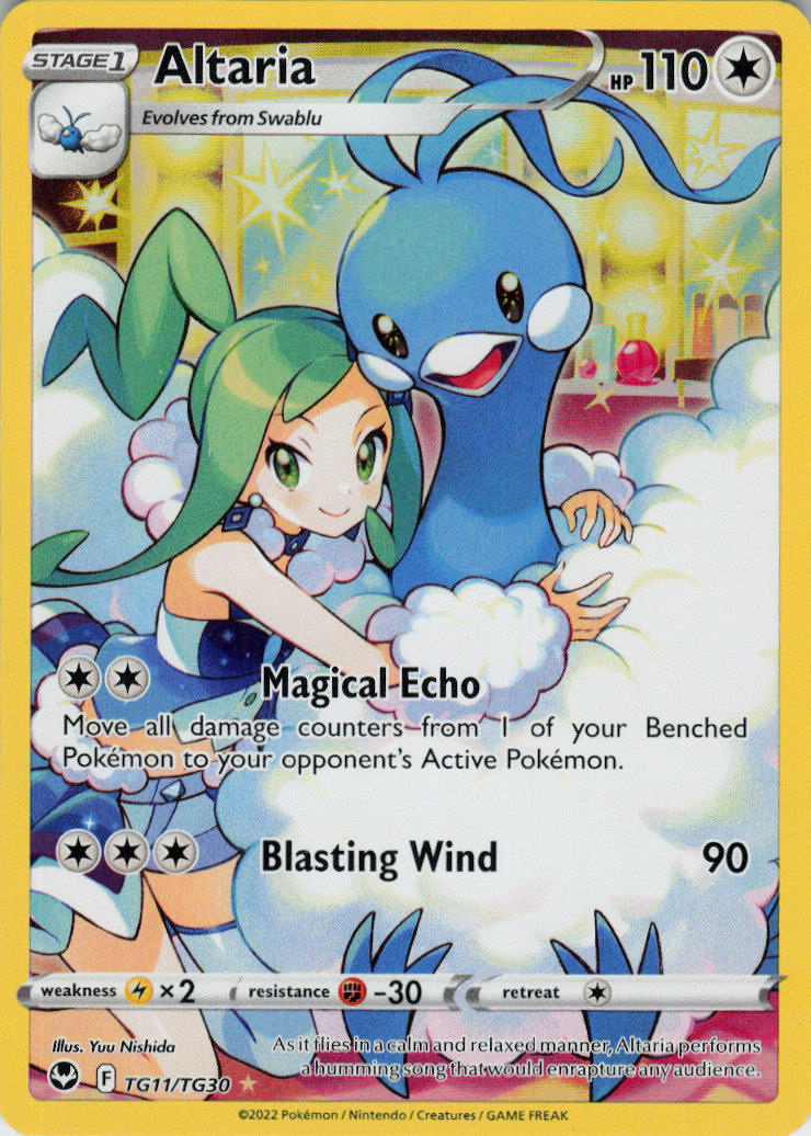 Altaria - #TG11/30 - Near Mint - Normal
