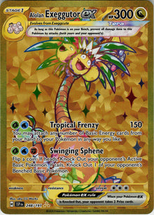 Alolan Exeggutor ex - Surging Sparks #248/191 - Near Mint - Normal