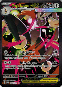 Mega Lopunny ex - Phantasmal Flames #128/94 - Near Mint - Normal