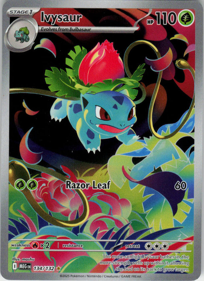 Ivysaur - Mega Evolution #134/132 - Near Mint - Normal