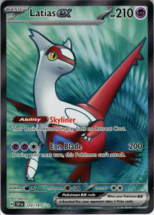 Latias ex - Surging Sparks #220/191 - Near Mint - Normal