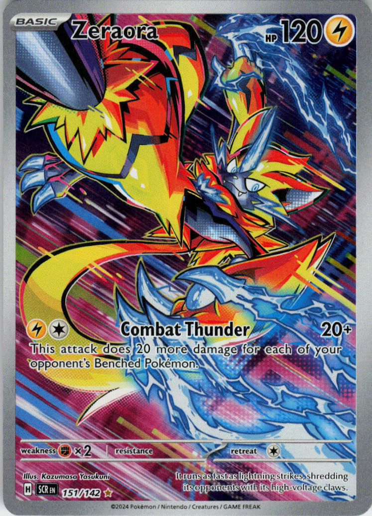 Zeraora - Stellar Crown #151/142 - Near Mint - Normal