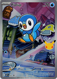Piplup - MEP Black Star Promos #042/0 - Near Mint - Normal