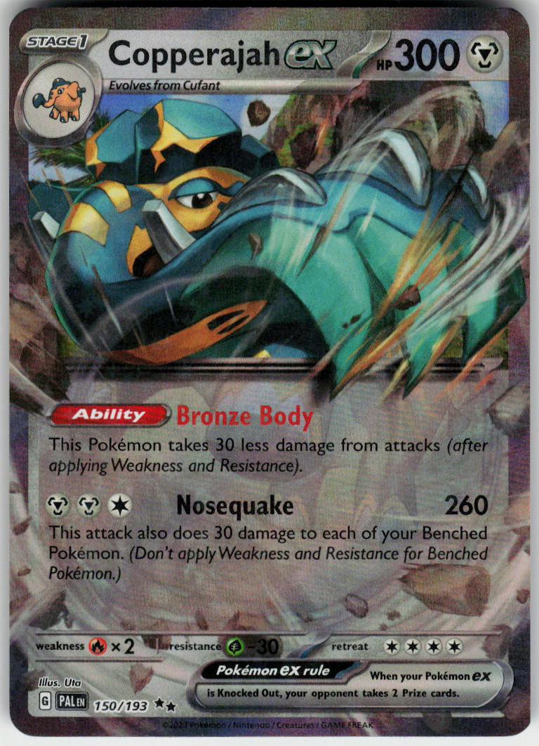 Copperajah ex - Paldea Evolved #150/193 - Near Mint - Normal