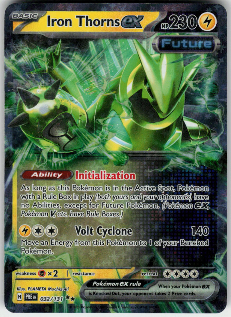 Iron Thorns ex - Prismatic Evolutions #032/131 - Near Mint - Normal