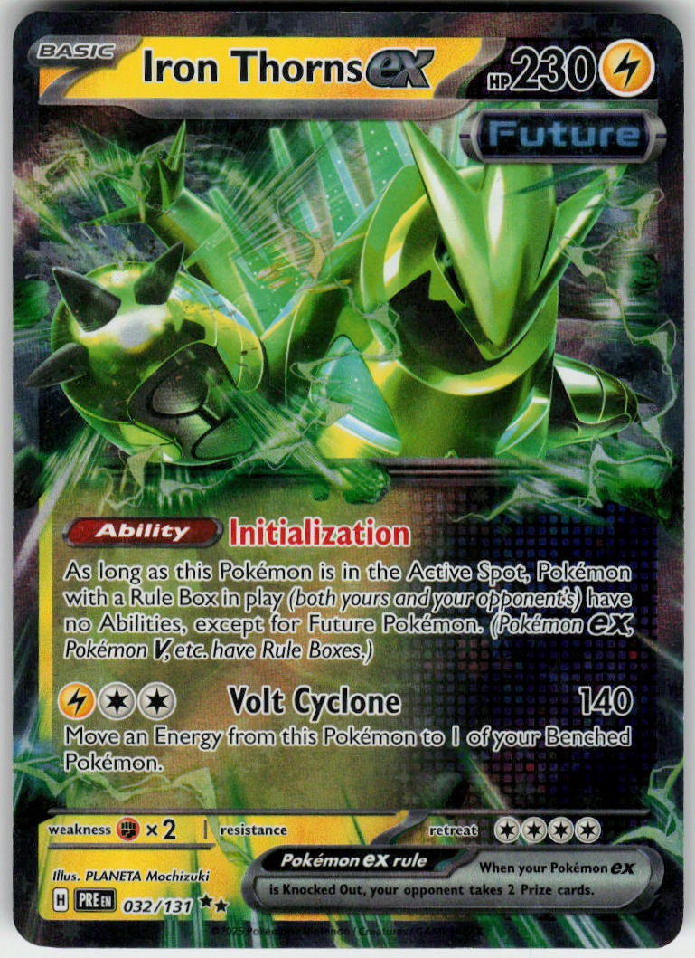Iron Thorns ex - Prismatic Evolutions #032/131 - Near Mint - Normal