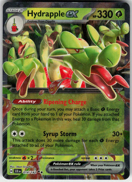 Hydrapple ex - Stellar Crown #014/142 - Near Mint - Normal