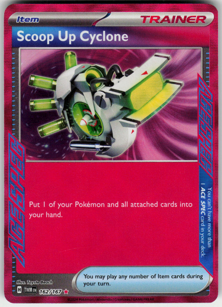 Scoop Up Cyclone - Twilight Masquerade #162/167 - Near Mint - Normal
