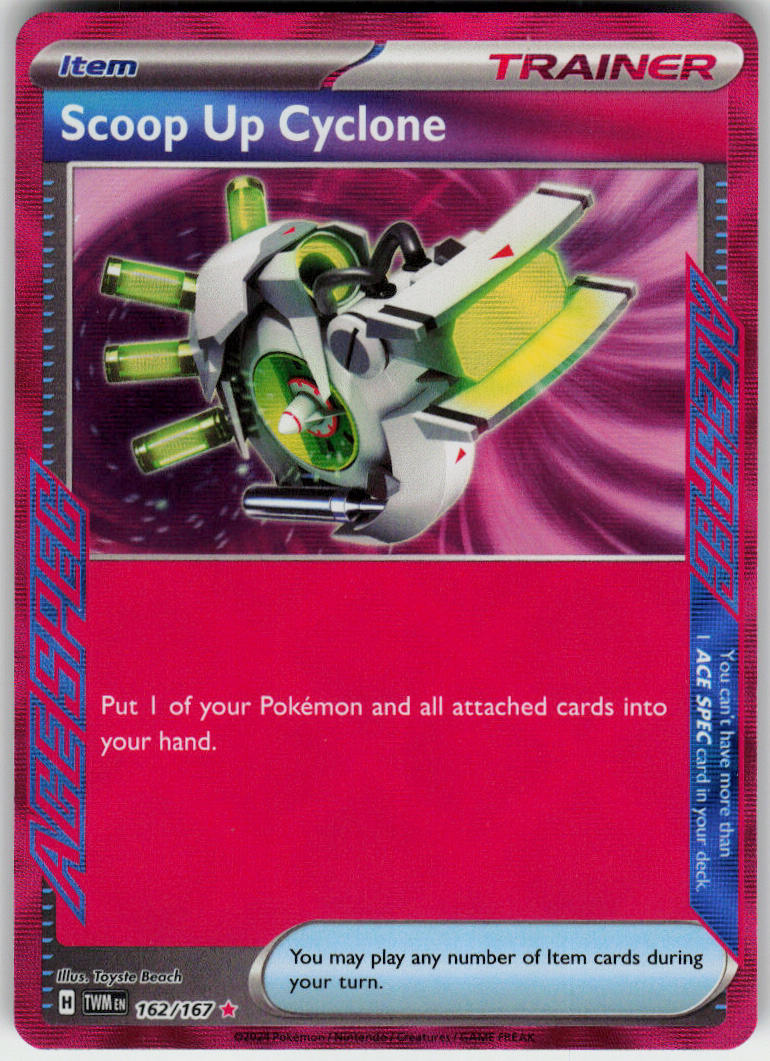 Scoop Up Cyclone - Twilight Masquerade #162/167 - Near Mint - Normal