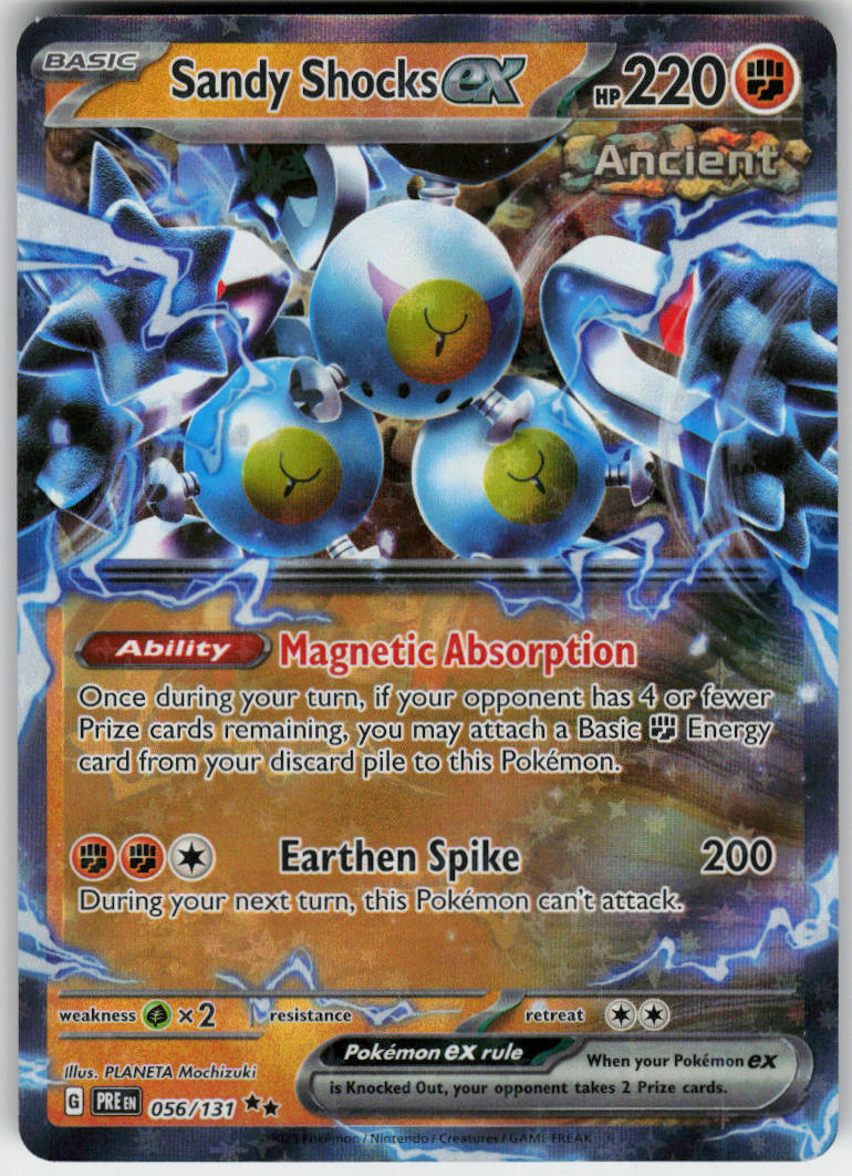 Sandy Shocks ex - Prismatic Evolutions #056/131 - Near Mint - Normal