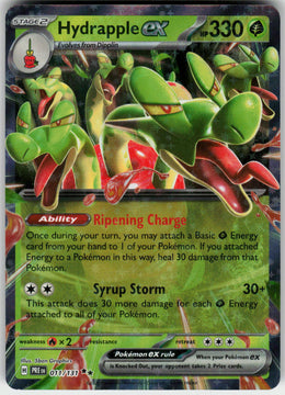 Hydrapple ex - Prismatic Evolutions #011/131 - Near Mint - Normal