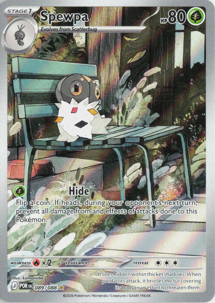 Spewpa - Perfect Order #089/88 - Near Mint - Holofoil