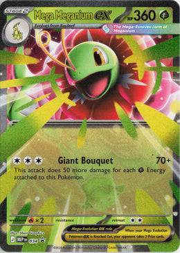 Mega Meganium ex - MEP Black Star Promos #034/0 - Near Mint - Holofoil