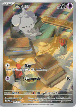 Espurr - Perfect Order #095/88 - Near Mint - Holofoil