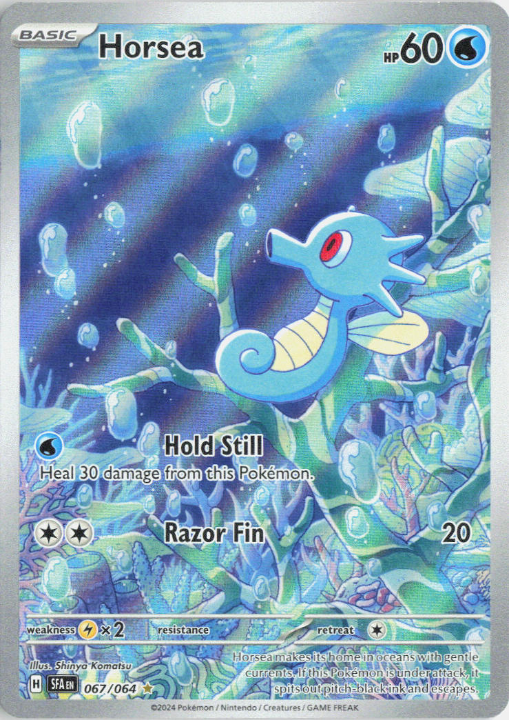 Horsea - Shrouded Fable #067/64 - Near Mint - Holofoil