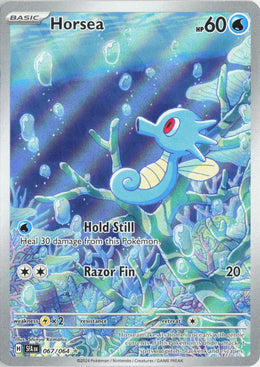 Horsea - Shrouded Fable #067/64 - Near Mint - Holofoil