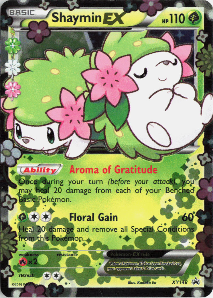 Shaymin EX - XY Black Star Promos #XY148/211 - Lightly Played - Holofoil