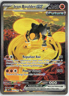 Iron Boulder ex - Temporal Forces #207/162 - Near Mint - Holofoil