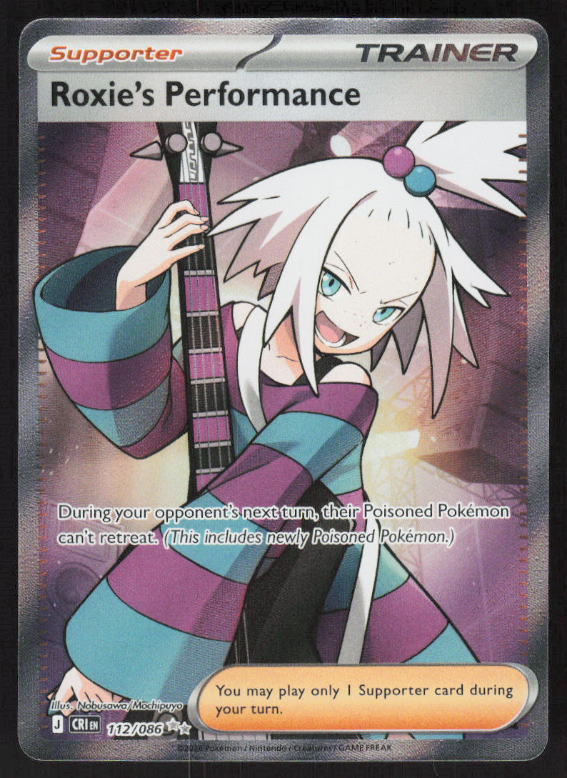 Roxie's Performance - Chaos Rising #112/86 - Near Mint - Normal