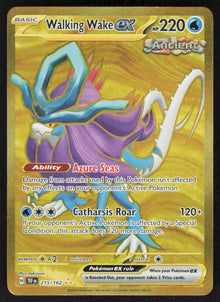 Walking Wake ex - Temporal Forces #215/162 - Near Mint - Holofoil