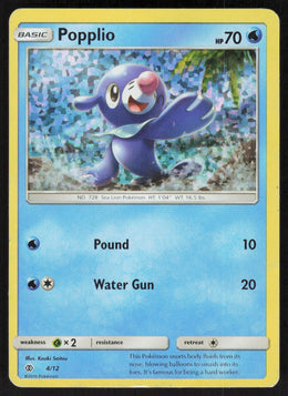 Popplio - McDonald's Collection 2017 #4/12 - Lightly Played - Holofoil