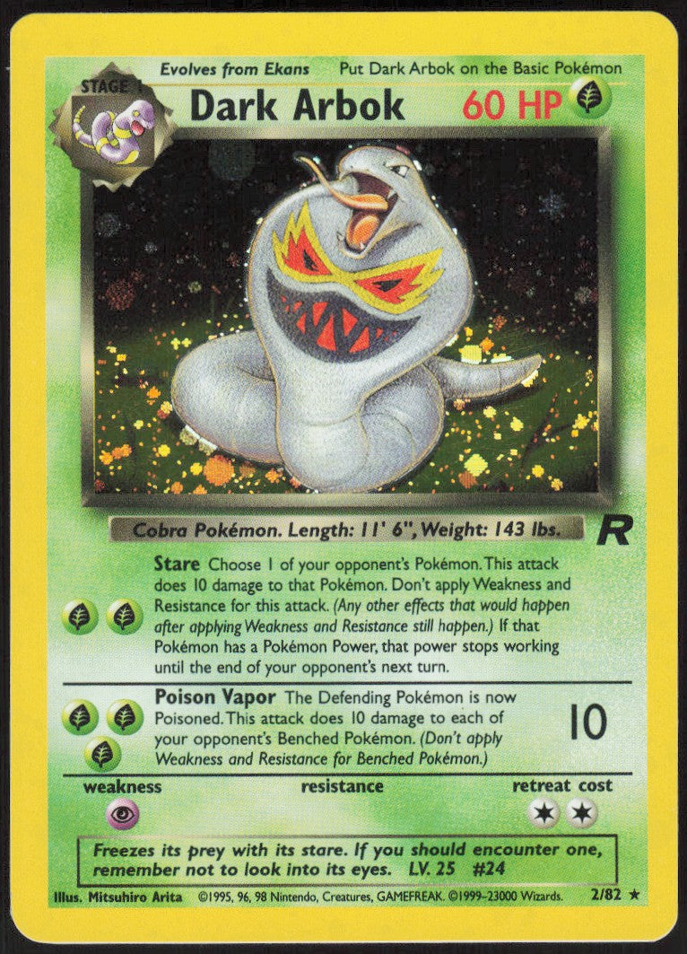 Dark Arbok #2/82