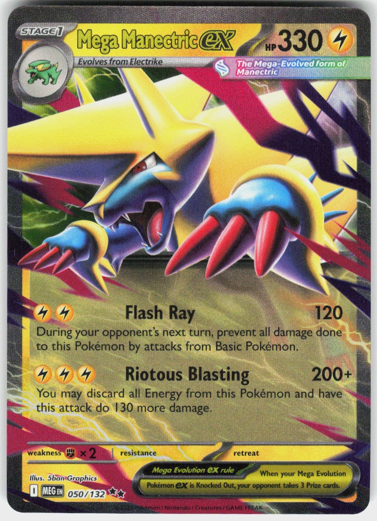 Mega Manectric ex #50