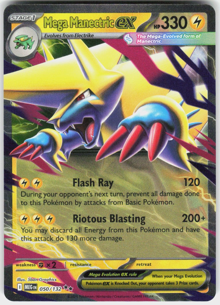 Mega Manectric ex #50