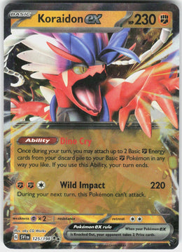 Koraidon ex #125